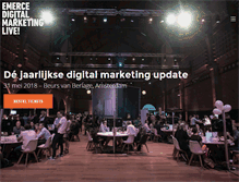 Tablet Screenshot of digitalmarketinglive.nl